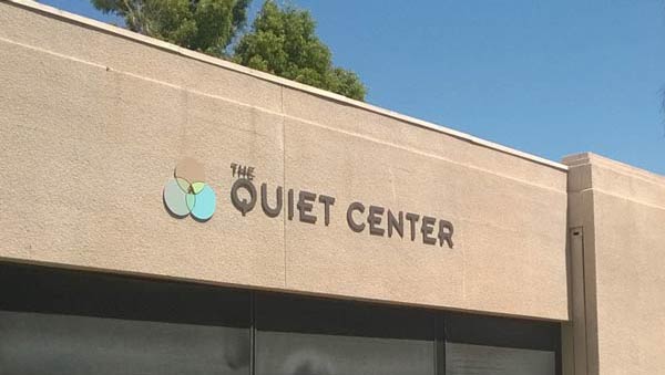 Exterior view of The Quiet Center in Old Town Scottsdale